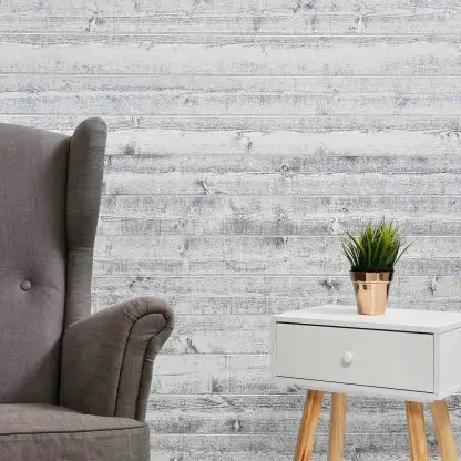 SertiWOOD® Rustic Internal Cladding For Walls &amp; Ceilings Smoke 1 Bundle (8 Pieces) – 2.357m