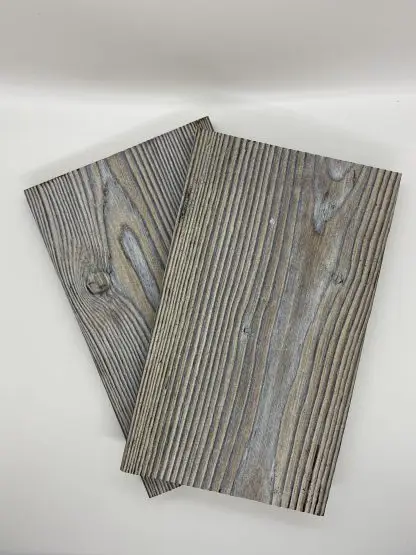SertiWOOD® Charred Antique White Sample