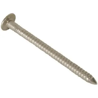 A2 stainless steel annular ring shank cladding nails 50 x 2.65mm approx 442 nails