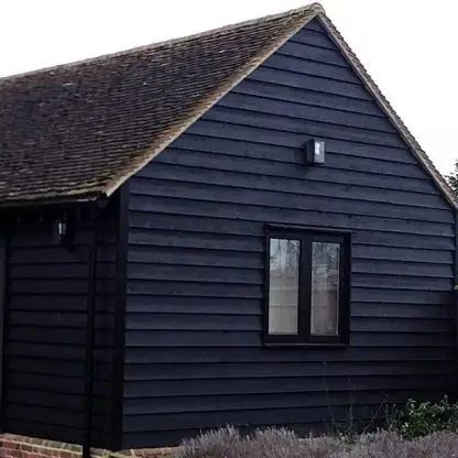 Standard Black Featheredge 22x175mm (1 Bundle - 4 Pieces) 4.5m