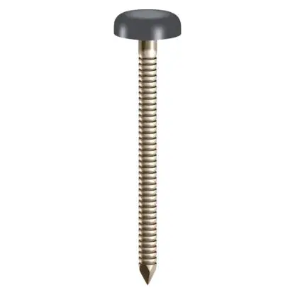 Cladding coloured head 30mm stainless steel nails 250 - view 2