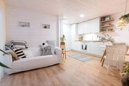 White wax white wash for internal walls and ceilings - view 2