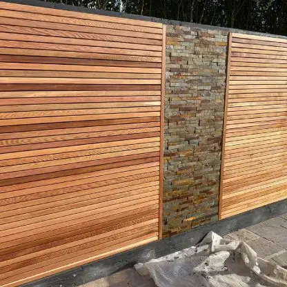 Western Red Cedar Screen Slats 18 x 38mm 2.135m - Bundle of 21