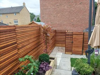 Western Red Cedar Screen Slats 18 x 38mm 3.66m - Bundle of 21