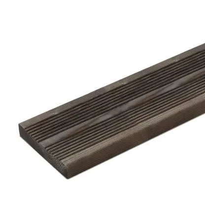 Decking Larch Old Look - Preaged silvery grey 27x144 smooth and reeded