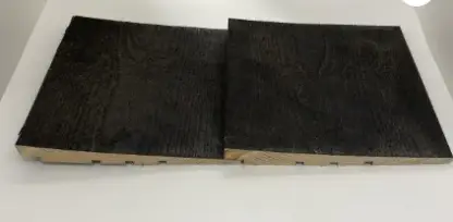 SertiWOOD® Black Painted Rebated Featheredge Sample