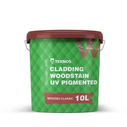 Larch cladding woodstain UV Pigmented - woodex classic