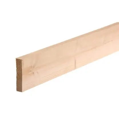 Smooth Planed Square Edge Whitewood Spruce Stick timber 3.0m 18x95mm Pack of 8 pieces
