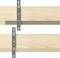 Façadeclip Fassadenclip F115x17mm (Pack of 300) Timber Cladding Secret Fix Clips - view 3