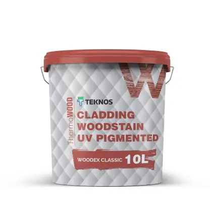 Thermowood cladding woodstain UV Pigmented - woodex classic