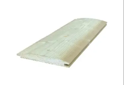 Spruce Loglap Cladding 4.2m 19x96mm Pack Of 6 Pieces