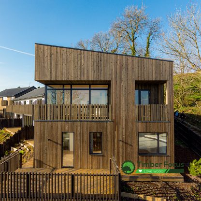 Old look preaged Austrian Larch Square Yorkshire Boarding