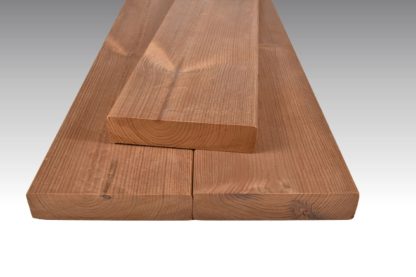 Thermowood Redwood D for cladding or decking smooth both sides square 26x118 - view 4