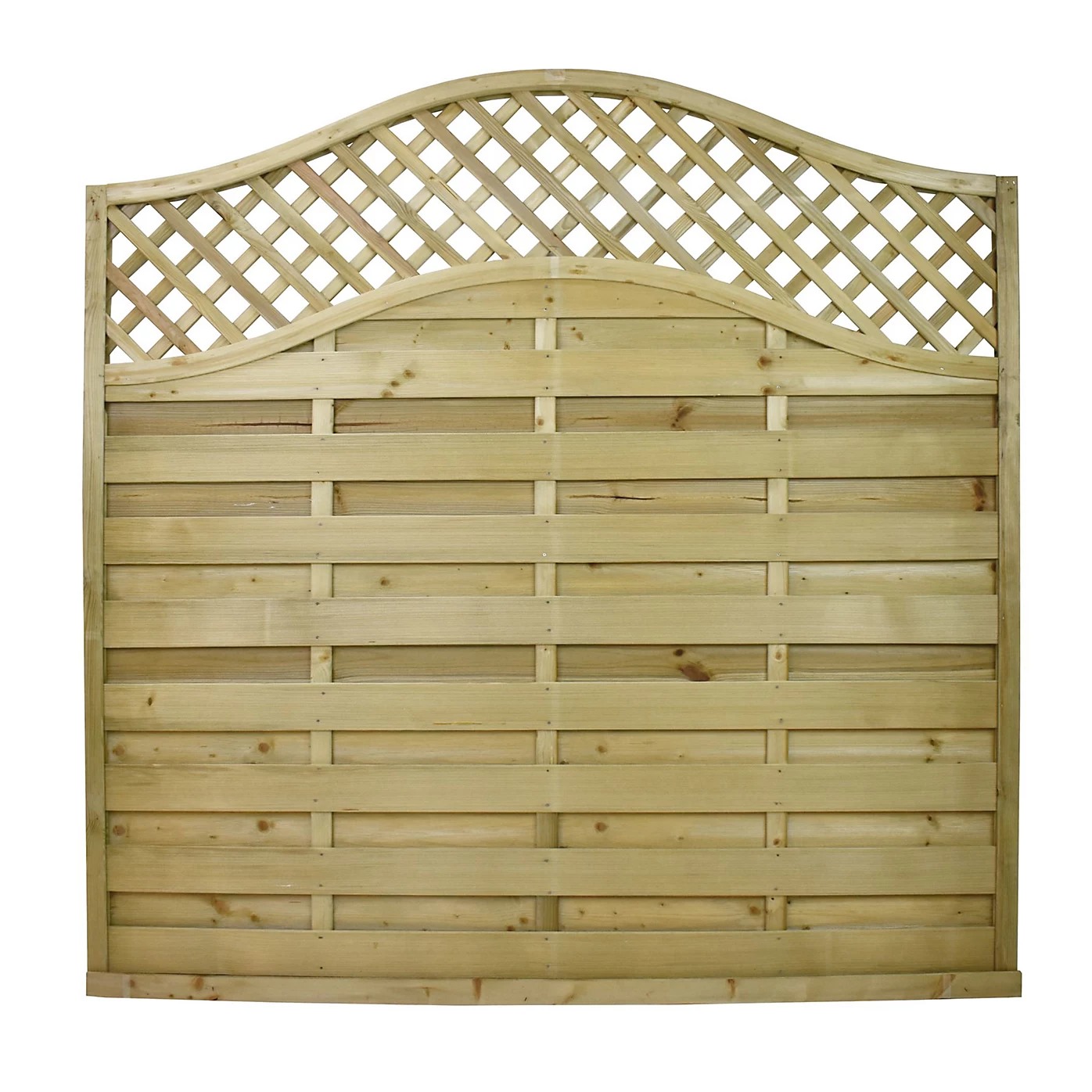 Mayfair Omega Lattice Top Fence Panel 1.8m (H) 1.8m (W) - view 2