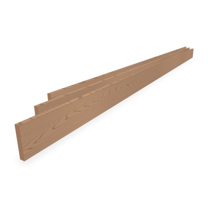 American Red Oak planed square edge skirting board 20 x 120mm product photo