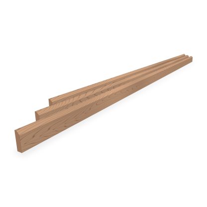 American Red Oak chamfered architrave 20 x 68mm product photo