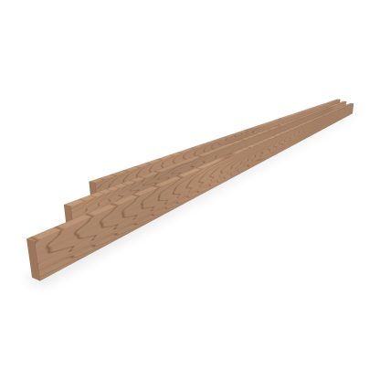 American Red Oak planed square edge architrave 20 x 68mm product photo