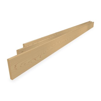 Scandinavian Redwood pencil round skirting board 20 x 145mm product photo
