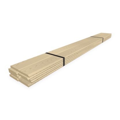 American White Ash chamfered skirting board 20 x 145mm product photo