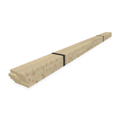 American White Ash planed square edge architrave 20 x 68mm product photo