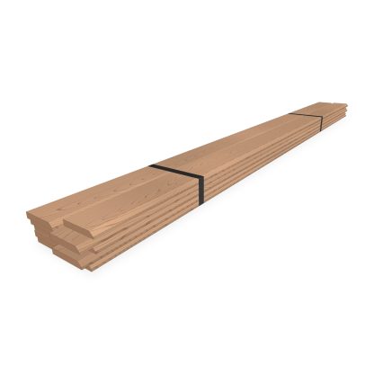 American Red Oak chamfered skirting board 20 x 120mm product photo