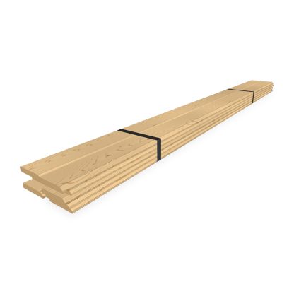 Scandinavian Redwood chamfered skirting board 20 x 120mm product photo