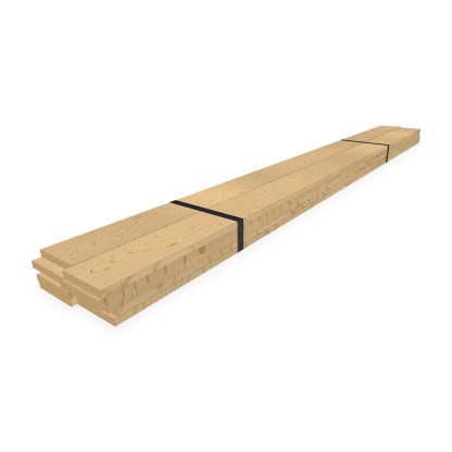 Scandinavian Redwood planed square edge skirting board 20 x 145mm product photo