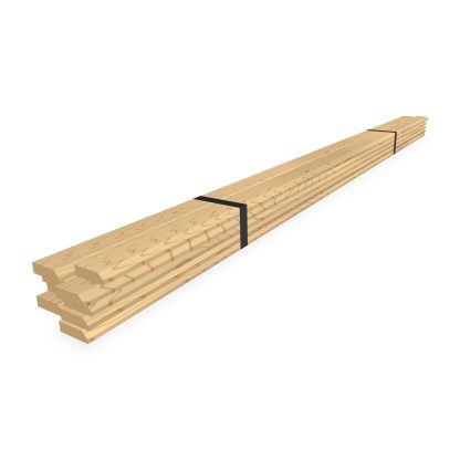 Scandinavian Redwood chamfered architrave 20 x 68mm product photo
