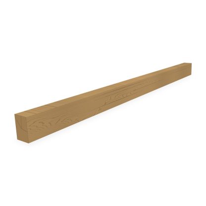 Air dried European oak mantel beam 150 x 100mm x 2.4m product photo