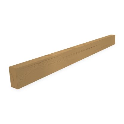 Air dried European oak mantel beam 200 x 100mm x 2.4m product photo